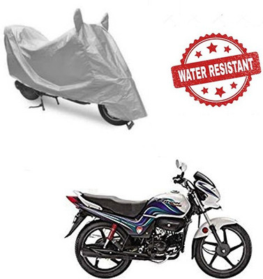 Atulit enterprises Two Wheeler Cover for Hero(Passion Pro TR, Silver)