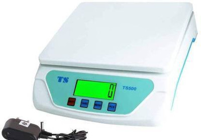 Virgo TS500 Digital Kitchen Weight Scale 30kg x 1g with white backlight Weighing Scale Weighing Scale(White)