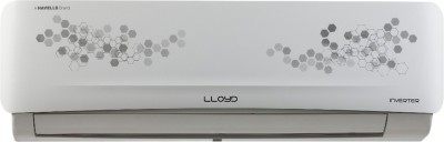 Lloyd 1.5 Ton 5 Star Split Inverter AC - White(GLS18I56WRBP, Copper Condenser)