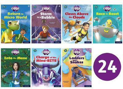 Project X CODE: White and Lime Book Bands, Oxford Levels 10 and 11: Sky Bubble and Maze Craze, Class Pack of 24(English, Paperback, Scott Kate)