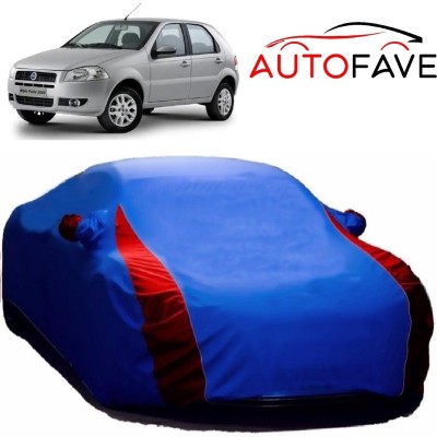 AutoFave Car Cover For Fiat Palio Stile (With Mirror Pockets)(Blue)