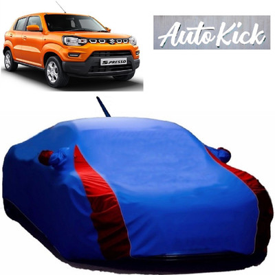 AutoKick Car Cover For Maruti Suzuki S-Presso (With Mirror Pockets)(Multicolor)