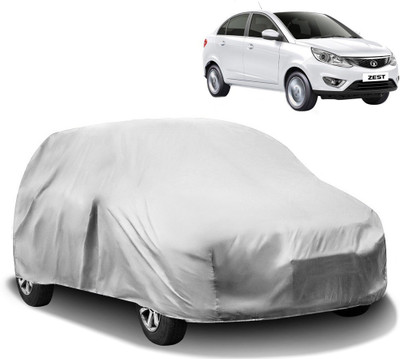 CARNEST Car Cover For Tata Zest (Without Mirror Pockets)(Silver)