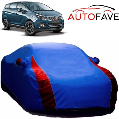 AutoFave Car Cover For Mahindra Marazzo (With Mirror Pockets)(Blue)