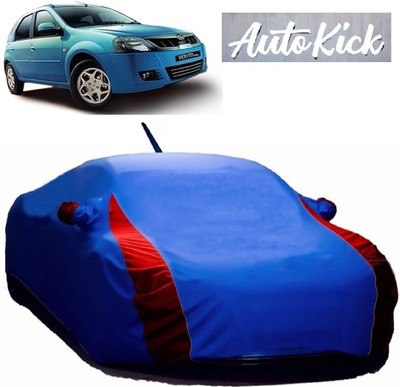 AutoKick Car Cover For Mahindra Verito Vibe (With Mirror Pockets)(Multicolor)
