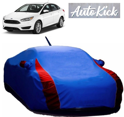 AutoKick Car Cover For Ford Focus (With Mirror Pockets)(Multicolor)