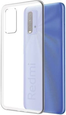 BAILAN Back Cover for Redmi 9 Power(Transparent, Grip Case, Silicon, Pack of: 1)