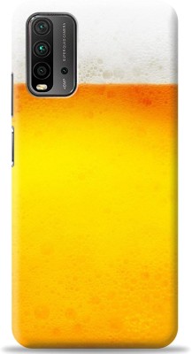 Loffar Back Cover for Mi Redmi 9 Power(Gold, Shock Proof, Pack of: 1)