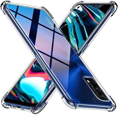 AKSHUD Back Cover for realme X7 Pro 5G(Transparent, Grip Case, Silicon, Pack of: 1)