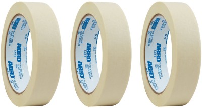 ABRO Single Sided Handheld Manual Masking Tape Roll (Manual)(Set of 3, OFF White)
