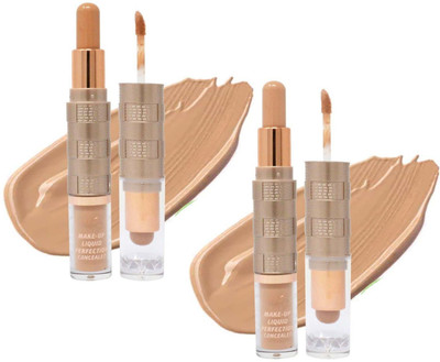 THTC New Facial Contouring Full Coverage Matte Liquid Contour Concealer Stick Set Concealer(LIGHT BEIGE, 20 g)