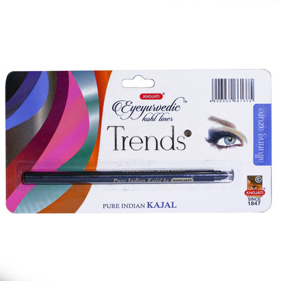 khojati EYEURVEDIC KOHL LINER TRENDS ALLURING AZURE 0.25 g(Alluring Azure)
