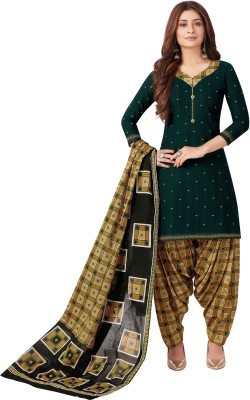 baalar Cotton Printed Salwar Suit Material