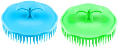 Nyamah sales Plastic Hair Washing Combs Hair Massager Shower Brush Hair Washing Tools for Men and Women Multicolor