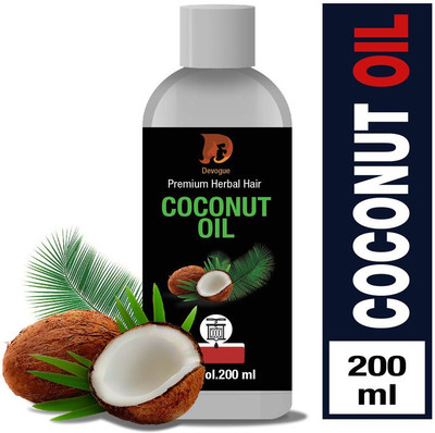 Devogue Extra Virgin Cold Pressed Coconut Oil Hair Oil(200 ml)