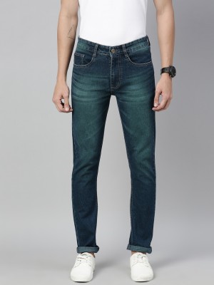 Urbano Fashion Slim Men Green Jeans