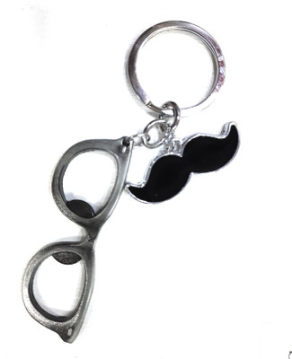 mik STYLISH MOOCH AND EYE FRAME COMBO KEY CHAIN Key Chain