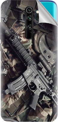 Snooky Xiaomi Redmi Note8 Pro Mobile Skin(Grey)