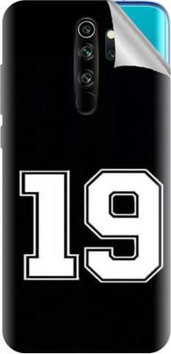 tiddler Xiaomi Redmi Note 8 Pro Mobile Skin(Black)
