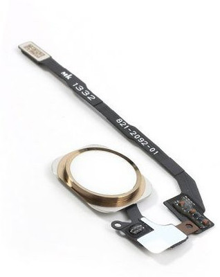 Spares4ever C3-674 Apple iPhone 5S Gold Fingerprint Sensor Flex cable
