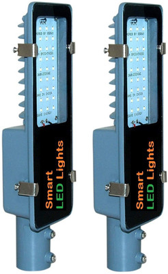 SMART 36 watt street light - pack of 2 Flood Light Outdoor Lamp(White)