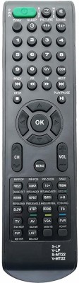 BhalTech Y 4 in 1 LED LCD V-MT22 S-MT22 S-LP V-LP Compatible with  Sansui/Videocon Remote Controller(Black)