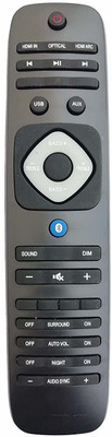 BhalTech Home Theater System with Bluetooth Function  Philip Remote Controller(Black)