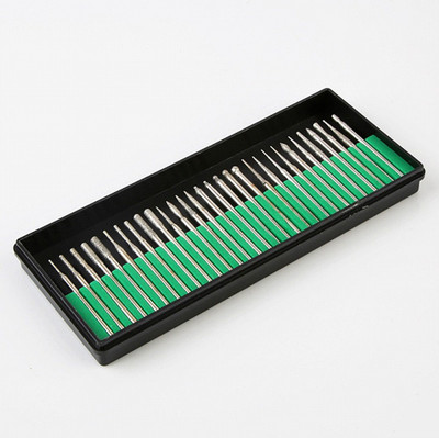 uptodatetools 30PCS 2.35mm Shank Diamond Grinding Burr Needle Point Engraving Carving Polishing Glass Jade Stone Drill Bit Rotary Tool Set Diamond Grinding Burr Set Rotary Bit Set(30 Bits) uptodatetools 30PCS 2.35mm Shank Diamond Grinding Burr Needle Point Engraving Carving Polishing Glass Jade Stone Drill Bit Rotary Tool Set Diamond Grinding Burr Set Rotary Bit Set(30 Bits)
