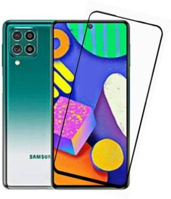Express Buy Edge To Edge Tempered Glass for Samsung Galaxy F62(Pack of 1)