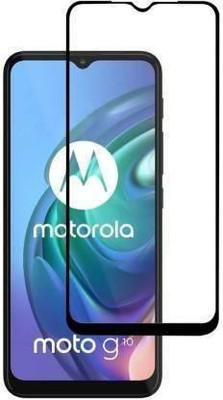 MOBIGENIX Edge To Edge Tempered Glass for MOTOROLA G10 POWER(Pack of 1)