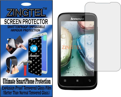 ZINGTEL Tempered Glass Guard for LENOVO A369 (Flexible, Unbreakable)(Pack of 1)