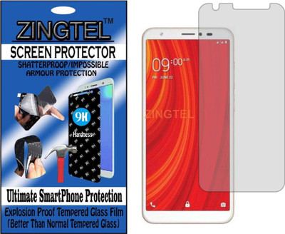 ZINGTEL Tempered Glass Guard for LAVA Z61 (Flexible, Unbreakable)(Pack of 1)