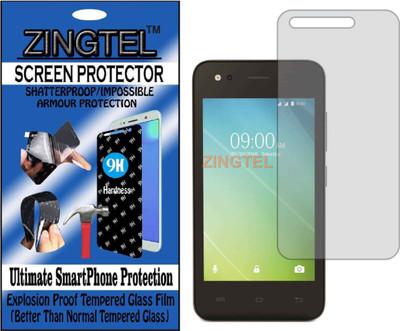 ZINGTEL Tempered Glass Guard for LAVA A50 (Flexible, Unbreakable)(Pack of 1)