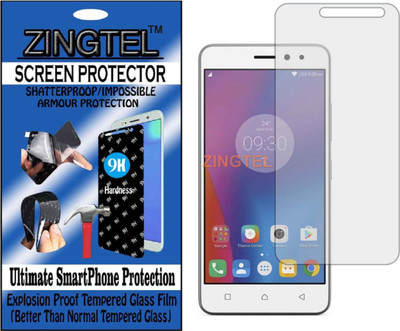 ZINGTEL Tempered Glass Guard for LENOVO K6 (Flexible, Unbreakable)(Pack of 1)