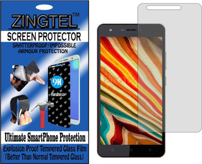 ZINGTEL Tempered Glass Guard for KARBONN AURA NOTE 4G (Flexible, Unbreakable)(Pack of 1)