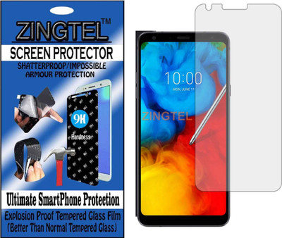 ZINGTEL Tempered Glass Guard for LG Q8 2018 (Flexible, Unbreakable)(Pack of 1)