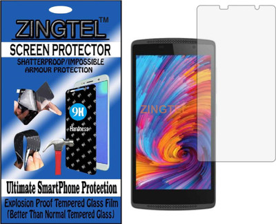 ZINGTEL Tempered Glass Guard for INTEX CRAZE (Flexible, Unbreakable)(Pack of 1)