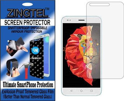 ZINGTEL Tempered Glass Guard for INTEX LIONS 6 (Flexible, Unbreakable)(Pack of 1)