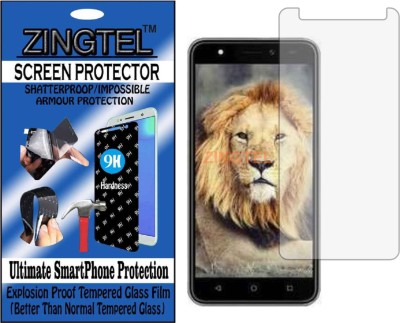 ZINGTEL Tempered Glass Guard for INTEX AQUA LIONS T1 (Flexible, Unbreakable)(Pack of 1)