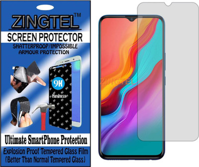 ZINGTEL Tempered Glass Guard for INFINIX HOT 8 LITE (Flexible, Unbreakable)(Pack of 1)