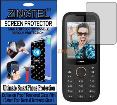 ZINGTEL Tempered Glass Guard for LAVA ARC SELFIE (Flexible, Unbreakable)(Pack of 1)