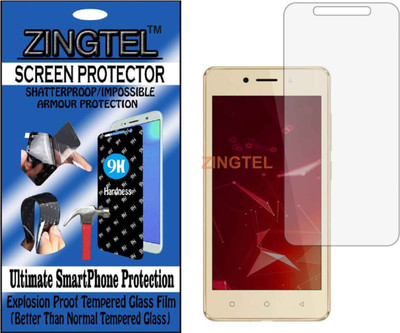 ZINGTEL Tempered Glass Guard for ITEL WISH A41 (Flexible, Unbreakable)(Pack of 1)