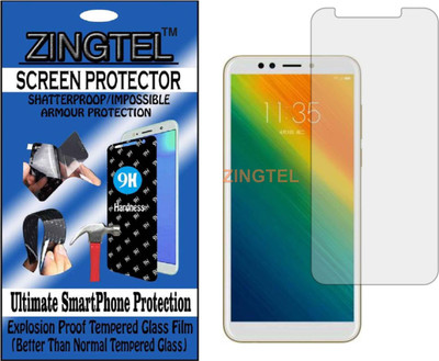 ZINGTEL Tempered Glass Guard for LENOVO K9 NOTE (Flexible, Unbreakable)(Pack of 1)