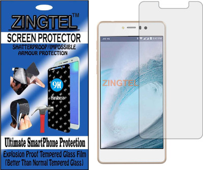 ZINGTEL Tempered Glass Guard for RELIANCE JIO LYF WATER 1 (Flexible, Unbreakable)(Pack of 1)