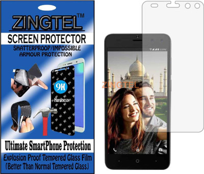 ZINGTEL Tempered Glass Guard for INTEX ELYT DUAL (Flexible, Unbreakable)(Pack of 1)