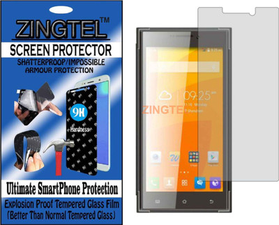 ZINGTEL Tempered Glass Guard for KARBONN PLATINUM P9 (Flexible, Unbreakable)(Pack of 1)