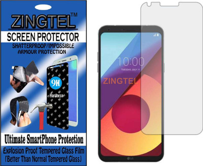 ZINGTEL Tempered Glass Guard for LG Q6A (Flexible, Unbreakable)(Pack of 1)