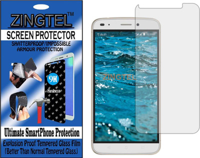 ZINGTEL Tempered Glass Guard for LYF WATER 9 (LS-5506) (Flexible, Unbreakable)(Pack of 1)
