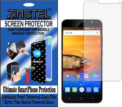 ZINGTEL Tempered Glass Guard for IVOOMI ME3 (Flexible, Unbreakable)(Pack of 1)