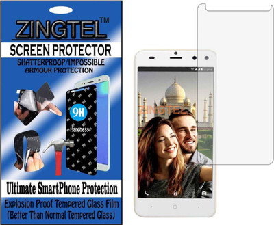 ZINGTEL Tempered Glass Guard for INTEX STAARI 11 (Flexible, Unbreakable)(Pack of 1)